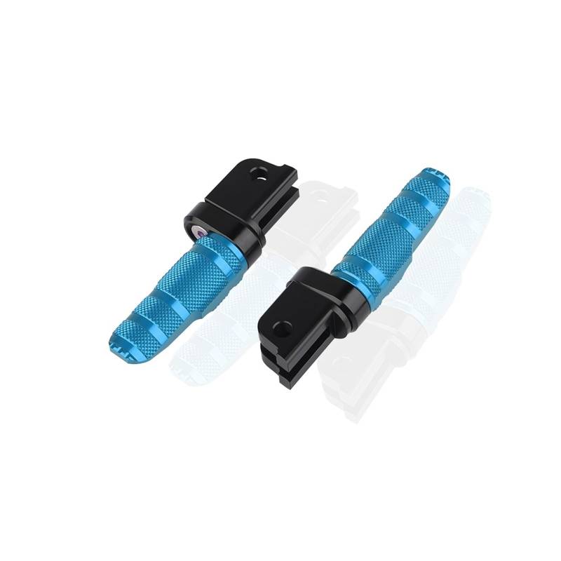 Motorradzubehör Vordere Fußstützen Passagiere Fußstütze Fußrasten Pedal Kompatibel mit Leoncino 500/800 502C 752S BN150S KOVE 321RR(A-Blue) von VQJRZKPMX