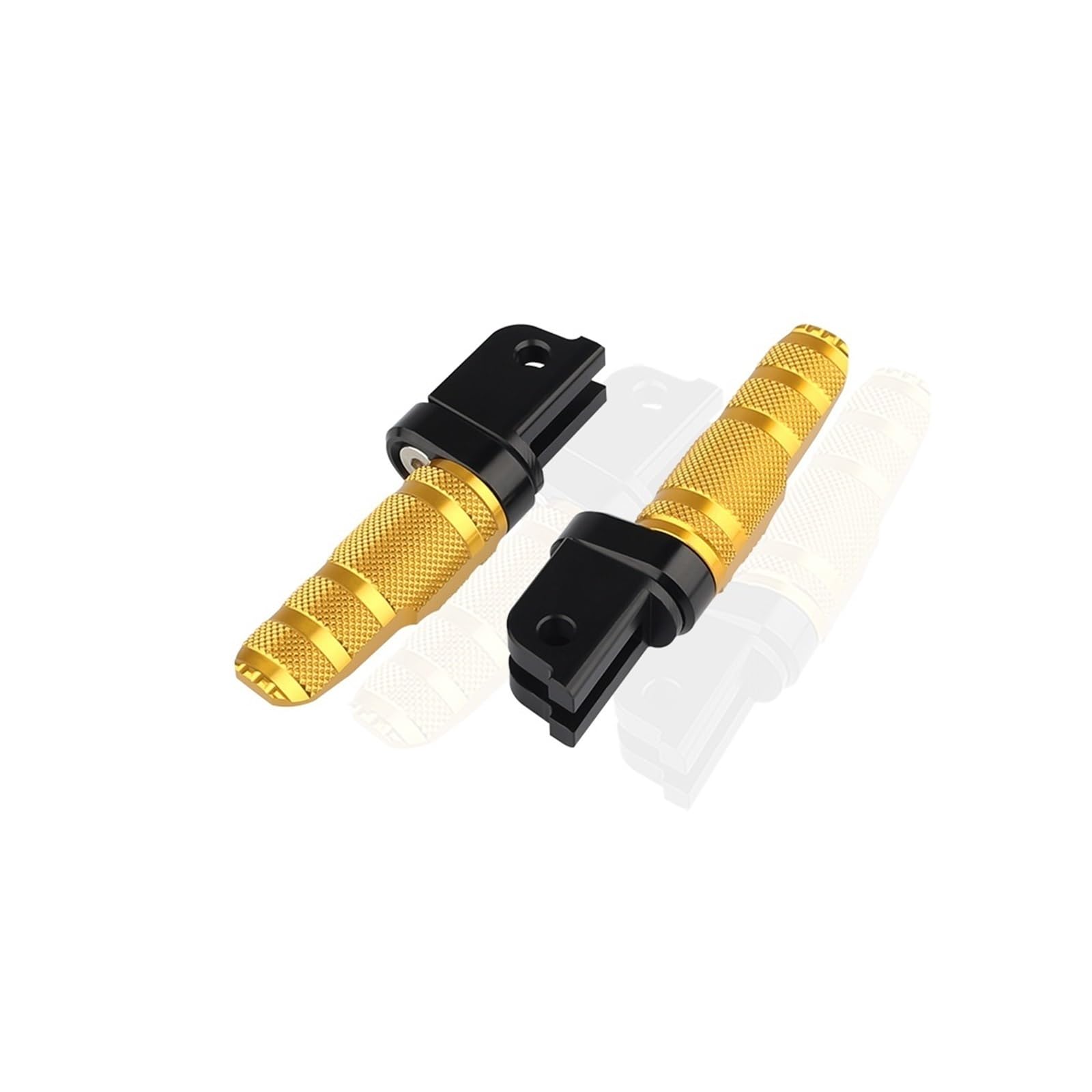 Motorradzubehör Vordere Fußstützen Passagiere Fußstütze Fußrasten Pedal Kompatibel mit Leoncino 500/800 502C 752S BN150S KOVE 321RR(A-Gold) von VQJRZKPMX
