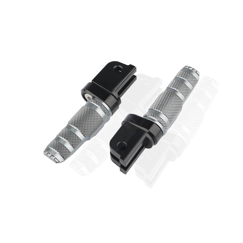 Motorradzubehör Vordere Fußstützen Passagiere Fußstütze Fußrasten Pedal Kompatibel mit Leoncino 500/800 502C 752S BN150S KOVE 321RR(A-Gray) von VQJRZKPMX