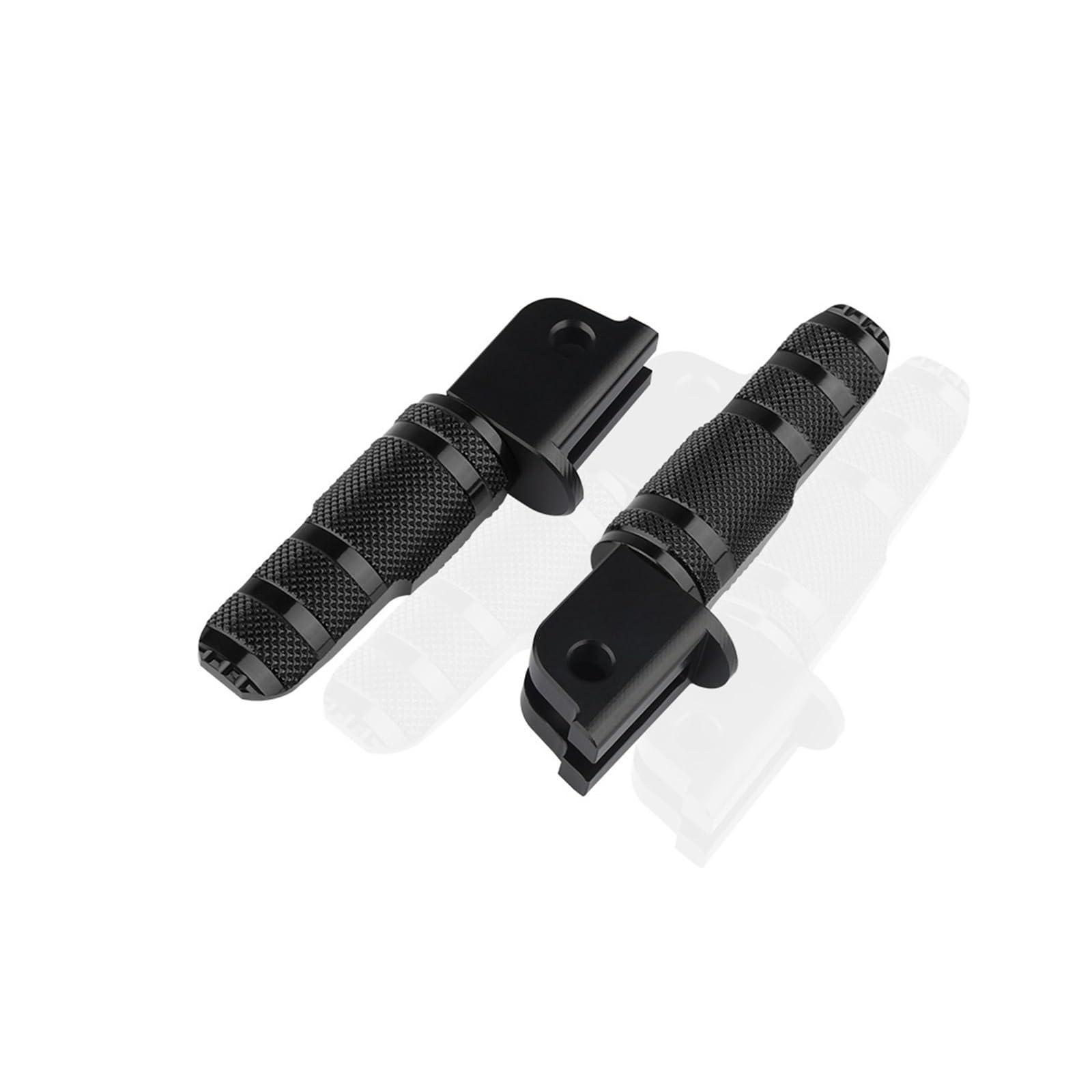 Motorradzubehör Vordere Fußstützen Passagiere Fußstütze Fußrasten Pedal Kompatibel mit Leoncino 500/800 502C 752S BN150S KOVE 321RR(B-Black) von VQJRZKPMX