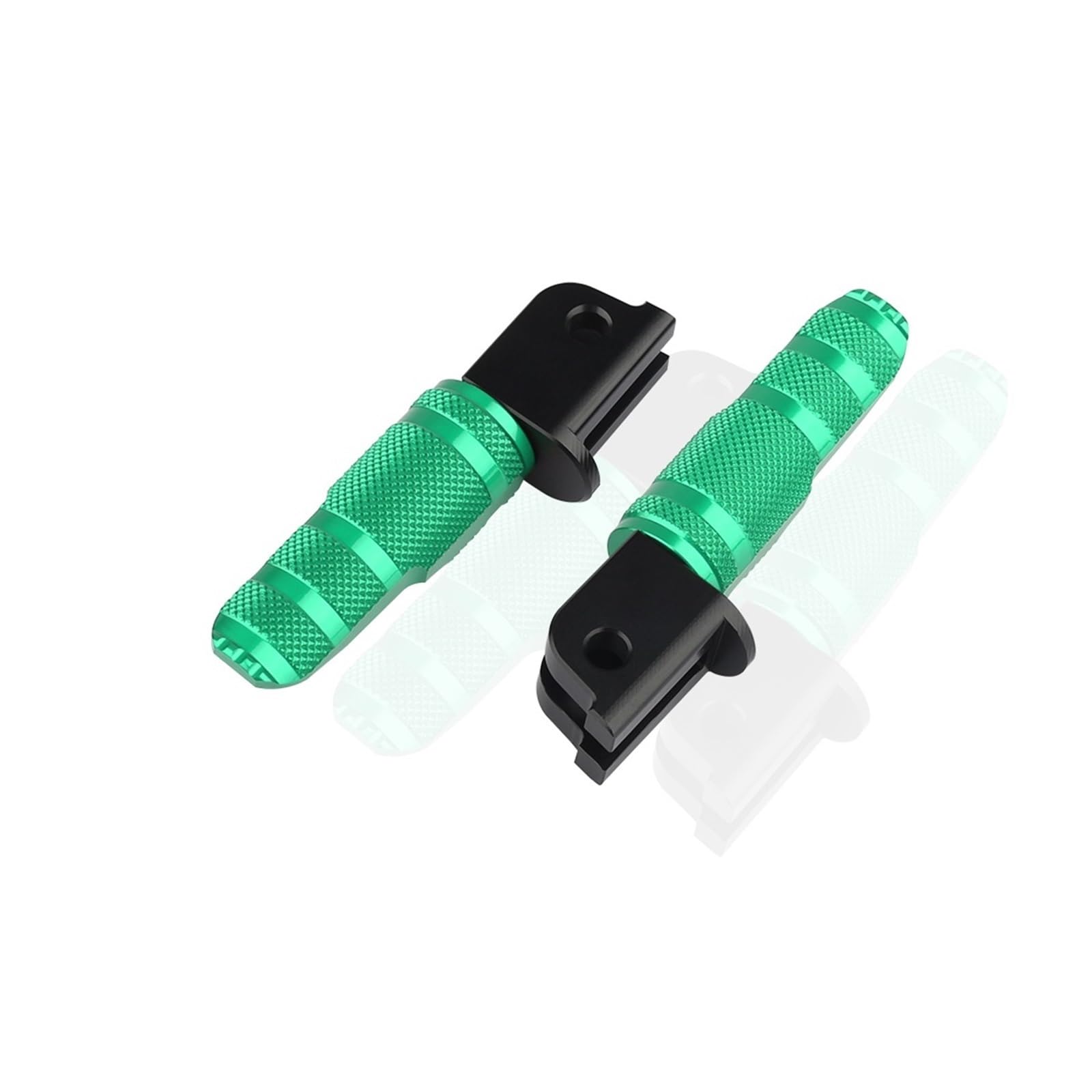 Motorradzubehör Vordere Fußstützen Passagiere Fußstütze Fußrasten Pedal Kompatibel mit Leoncino 500/800 502C 752S BN150S KOVE 321RR(B-Green) von VQJRZKPMX