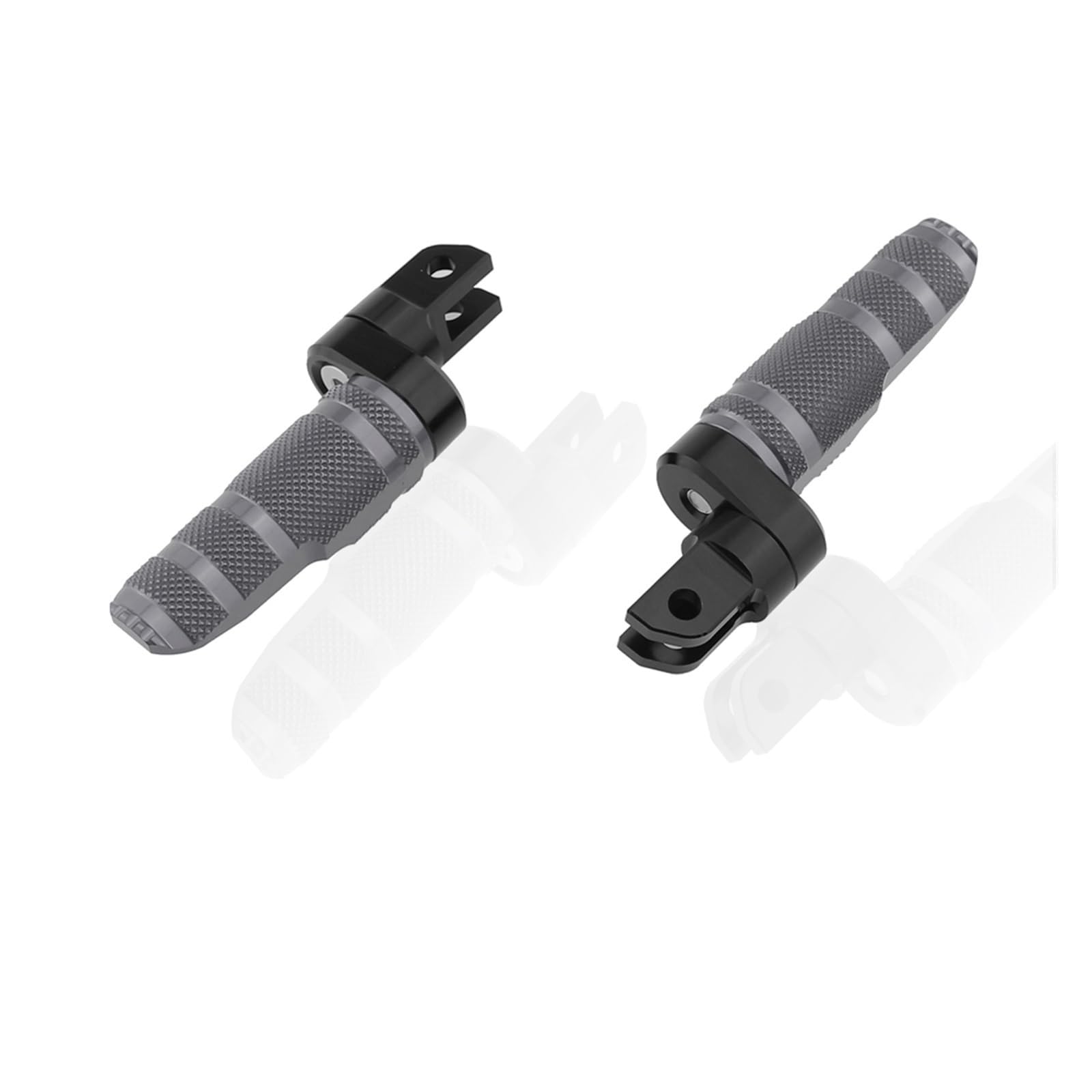 Nicht verstellbare Fußstützen vorne, Fußstütze, Fußrasten, Pedale, kompatibel mit Tornado 252R, Tornado 302R, BN302S, TNT 600, TNT 600I, TNT 899(B-Grey) von VQJRZKPMX