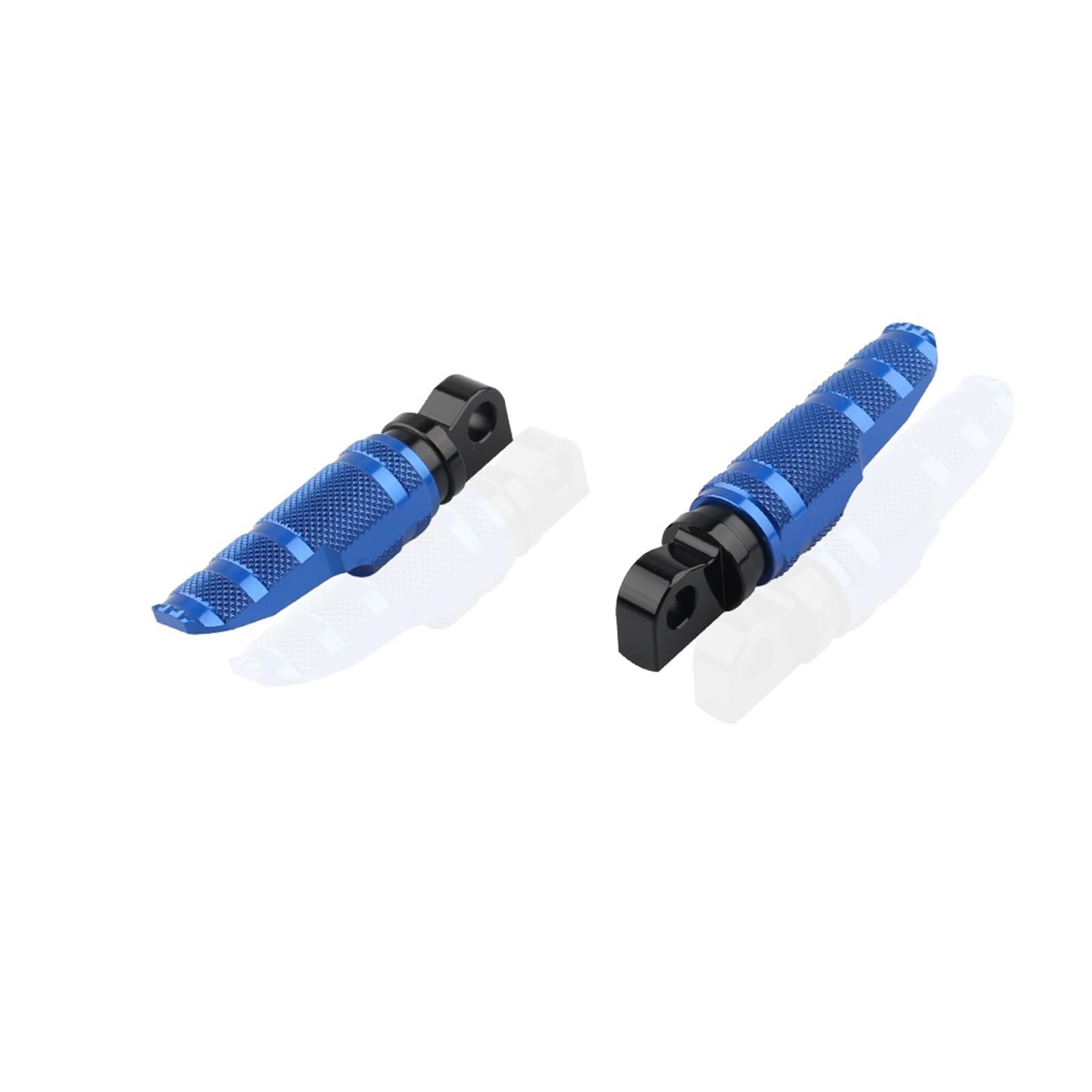 Vordere Fußstützen Beifahrerfußstütze Fußrasten Pedal Kompatibel mit Electra Glide Classic FLHTC/EFI FLHTCI Dyna Street Bob FXDB(A-Blue) von VQJRZKPMX