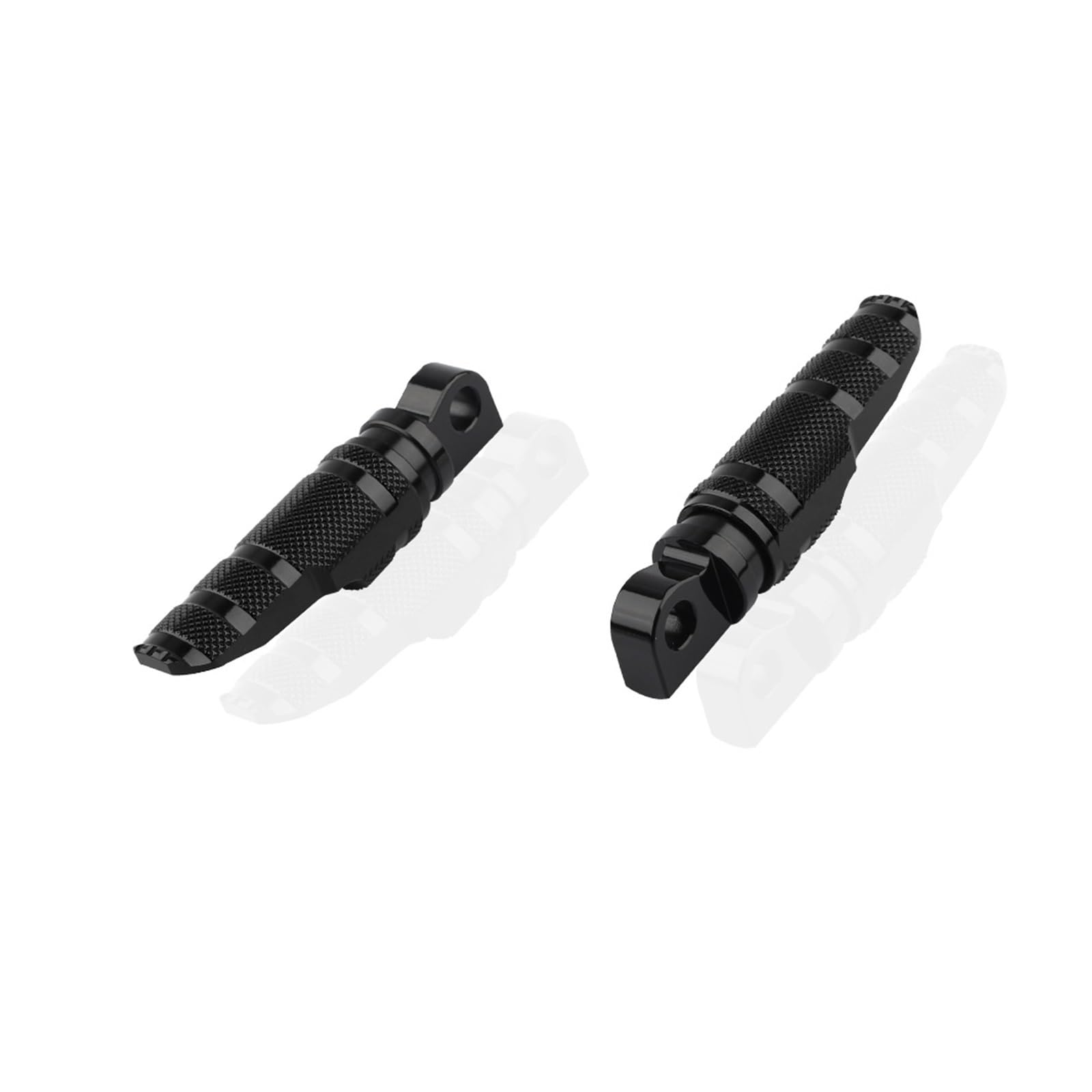 Vordere Fußstützen Beifahrerfußstütze Fußrasten Pedal Kompatibel mit Electra Glide Classic FLHTC/EFI FLHTCI Dyna Street Bob FXDB(Black) von VQJRZKPMX