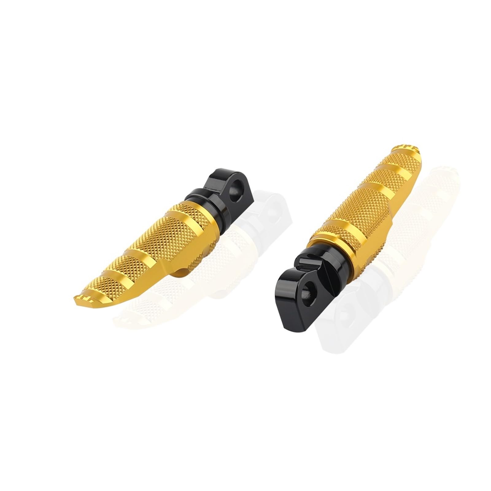 Vordere Fußstützen Beifahrerfußstütze Fußrasten Pedal Kompatibel mit Softail Deuce FXSTD/EFI FXSTDI/Custom FXSTC Softail Slim S FLSS/FLS(Gold) von VQJRZKPMX