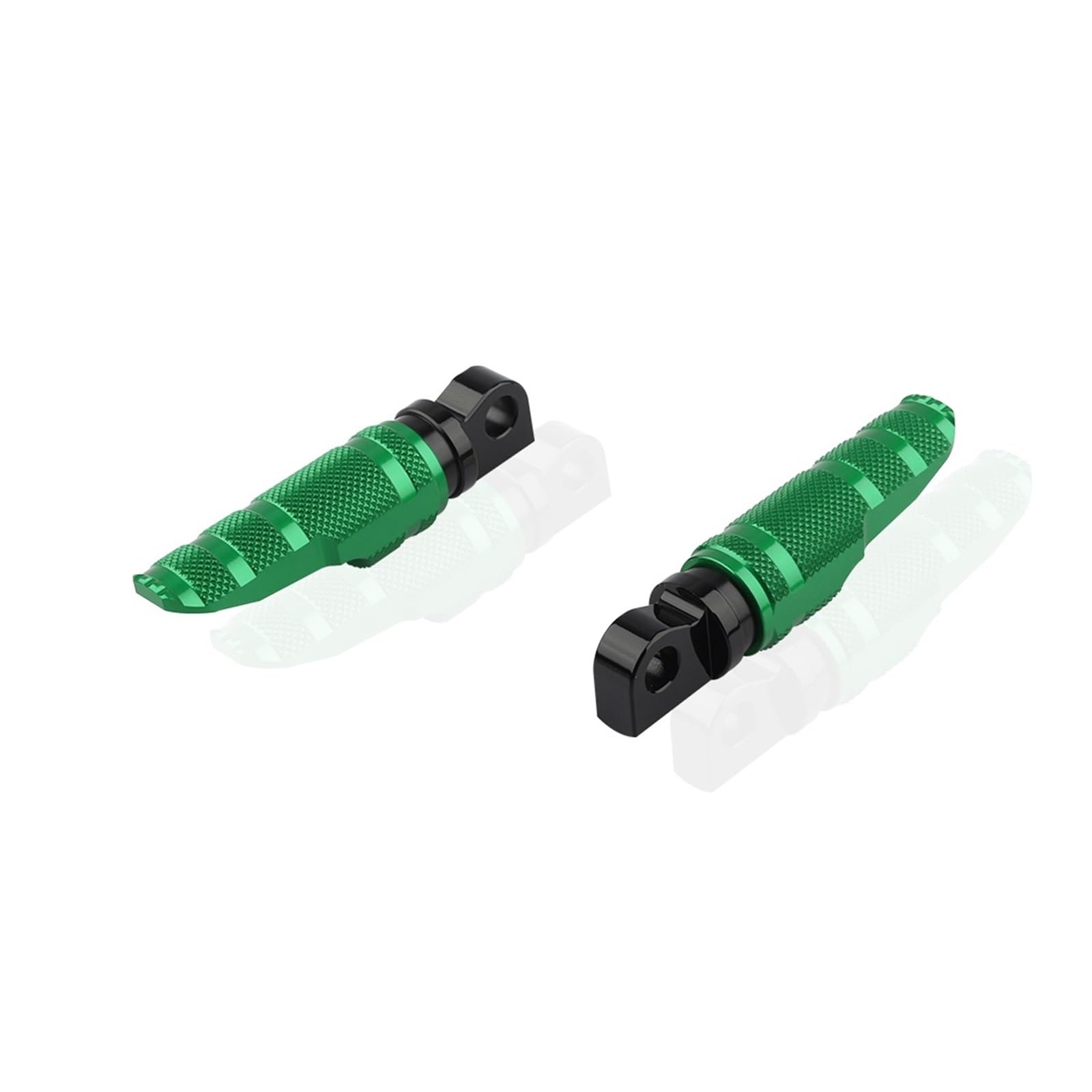 Vordere Fußstützen Beifahrerfußstütze Fußrasten Pedal Kompatibel mit Softail Deuce FXSTD/EFI FXSTDI/Custom FXSTC Softail Slim S FLSS/FLS(Green) von VQJRZKPMX