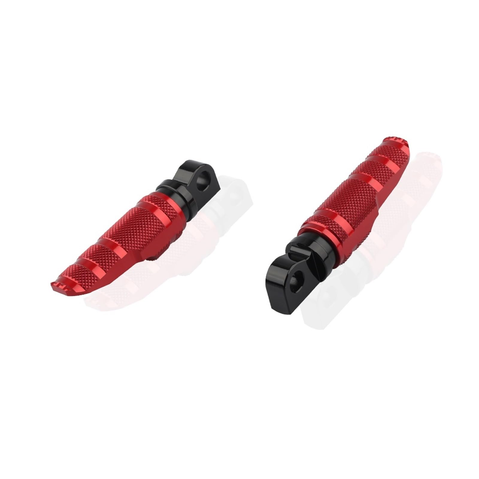 Vordere Fußstützen Beifahrerfußstütze Fußrasten Pedal Kompatibel mit Softail Deuce FXSTD/EFI FXSTDI/Custom FXSTC Softail Slim S FLSS/FLS(Red) von VQJRZKPMX