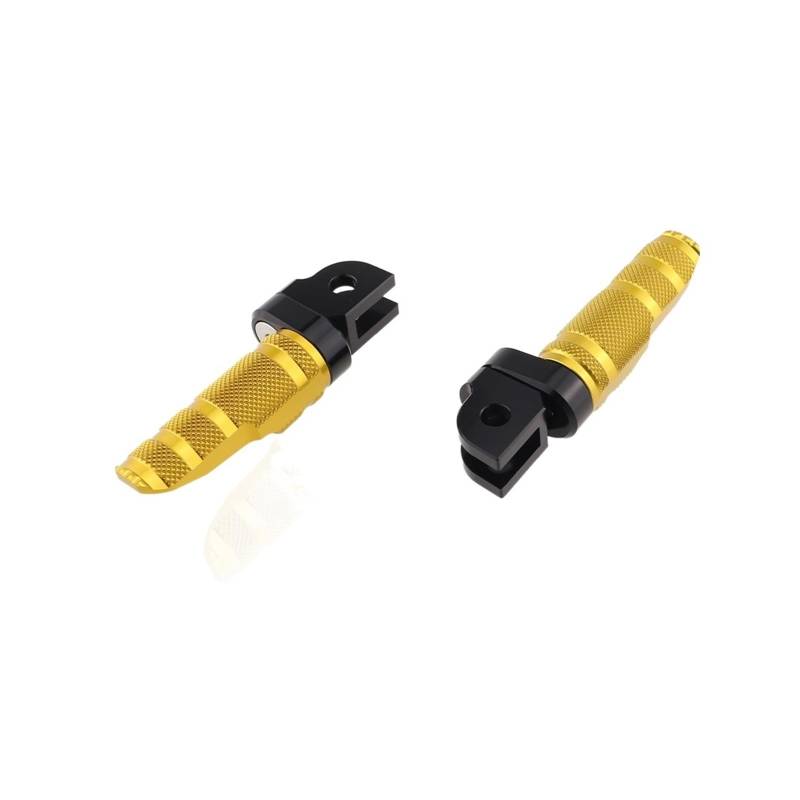 Vordere Fußstützen Fußstütze Fußrasten Pedal Kompatibel mit Z1000 Z1000/R Z750 Z750R ZX-10R ZX-6R CoCompatible mit Mpatible mit NINJA 125 Kompatibel mit NINJA 650 NINJA250/R NINJA300(Gold) von VQJRZKPMX