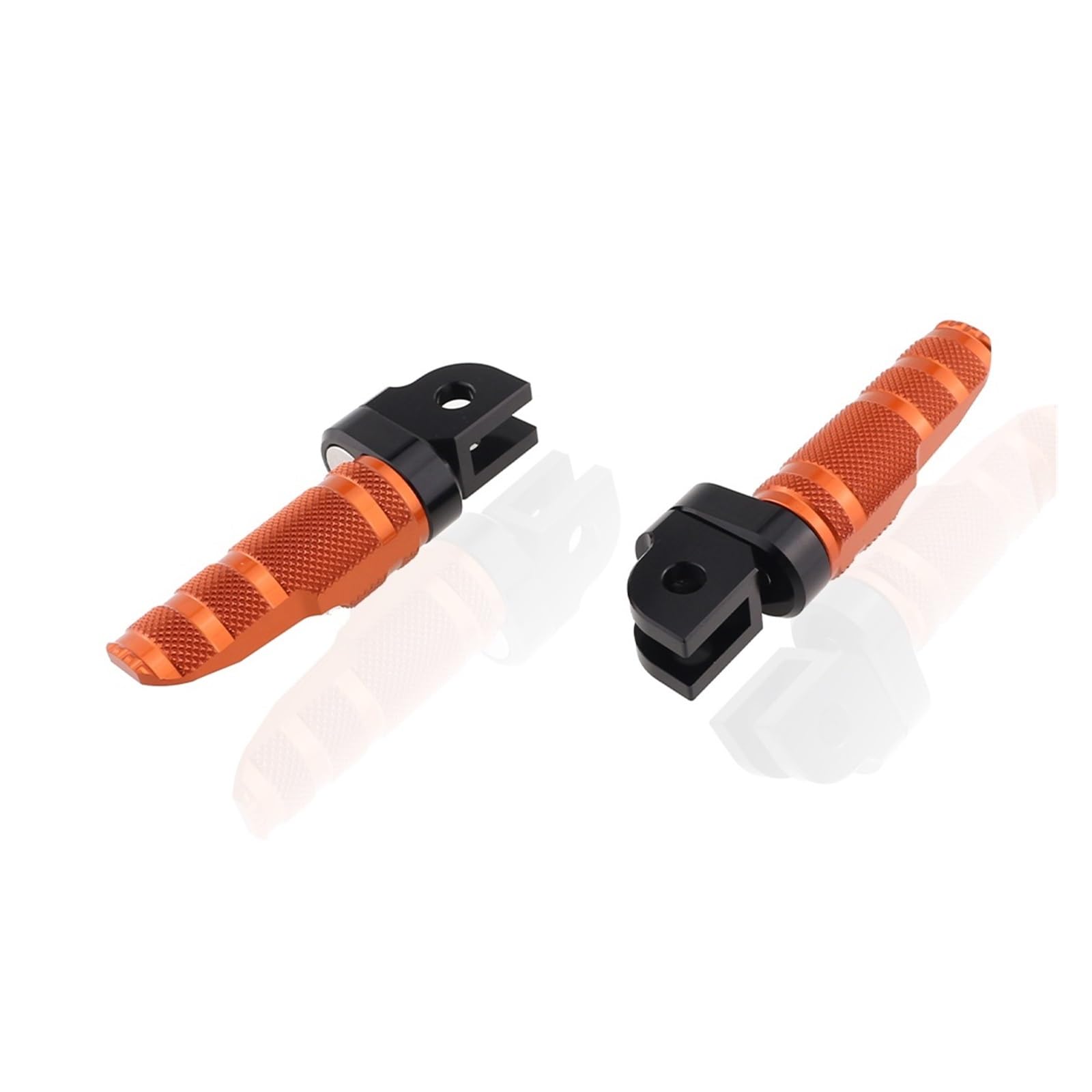 Vordere Fußstützen Fußstütze Fußrasten Pedal Kompatibel mit Z1000 Z1000/R Z750 Z750R ZX-10R ZX-6R CoCompatible mit Mpatible mit NINJA 125 Kompatibel mit NINJA 650 NINJA250/R NINJA300(Orange) von VQJRZKPMX