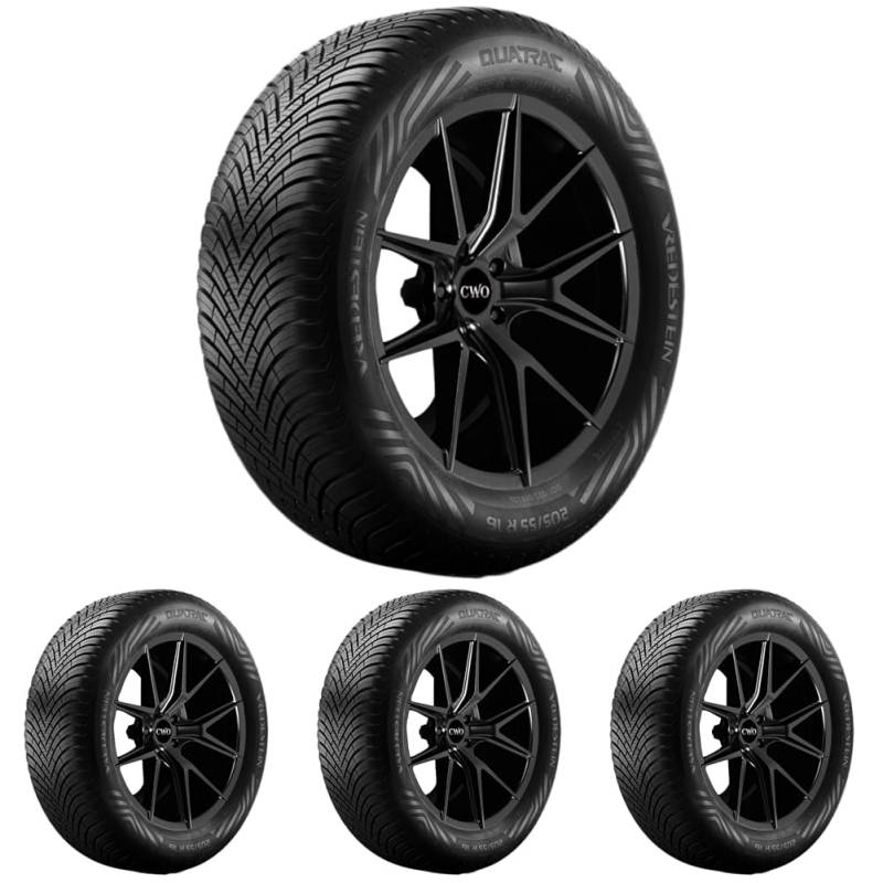 VREDESTEIN QUATRAC - 175/65R15 84H - C/B/70dB - Ganzjahresreifen (Packung mit 4) von VREDESTEIN