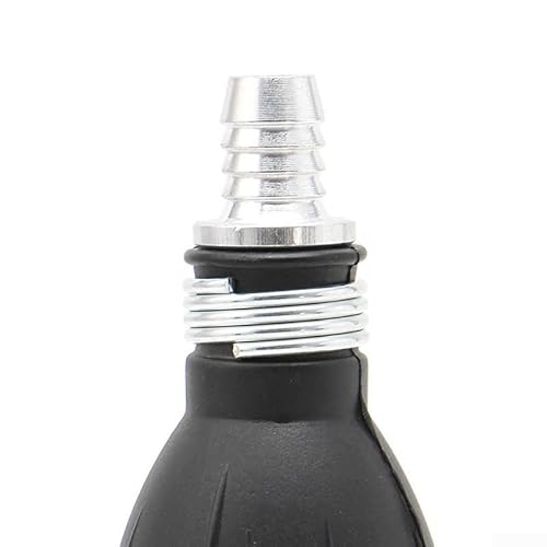 Effiziente Kraftstoffleitung Handpumpe mit Primerbirne für Auto und Motorrad, aus Gummi und Legierungskomponenten (12mm) von VRTYVEYBB