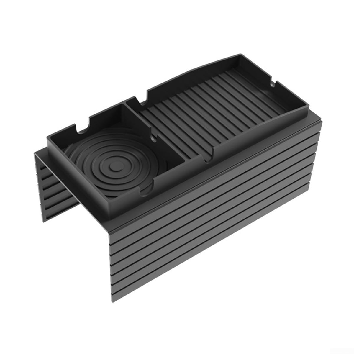Silikon-Getränkehalter für Sofa-Armlehne, rutschfestes Design für die Organisation von Snacks und für Fernbedienungen, Schwarz Silikon-Getränkehalter für Sofa-Armlehne, rutschfestes Design für die Organisation von Snacks und für Fernbedienungen, Schwarz von VRTYVEYBB