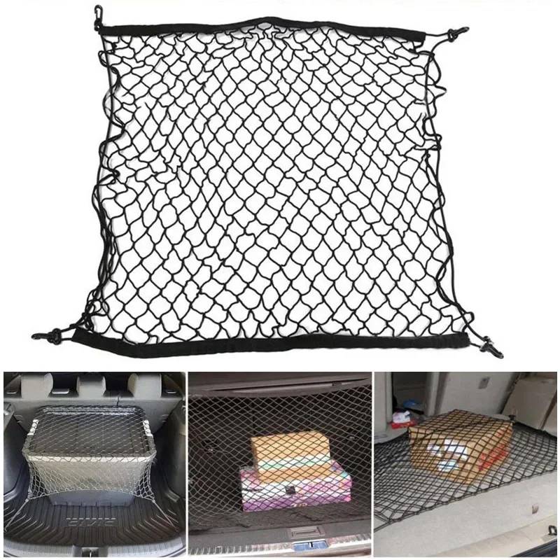 Auto Gepäcknetz Kofferraumnetz Kofferraum Organizer Elastischer Nylon, für B=MW 2er-Reihe 218i 220i 225i M240i Modelle 1990-2023 von VRYRKRNZ