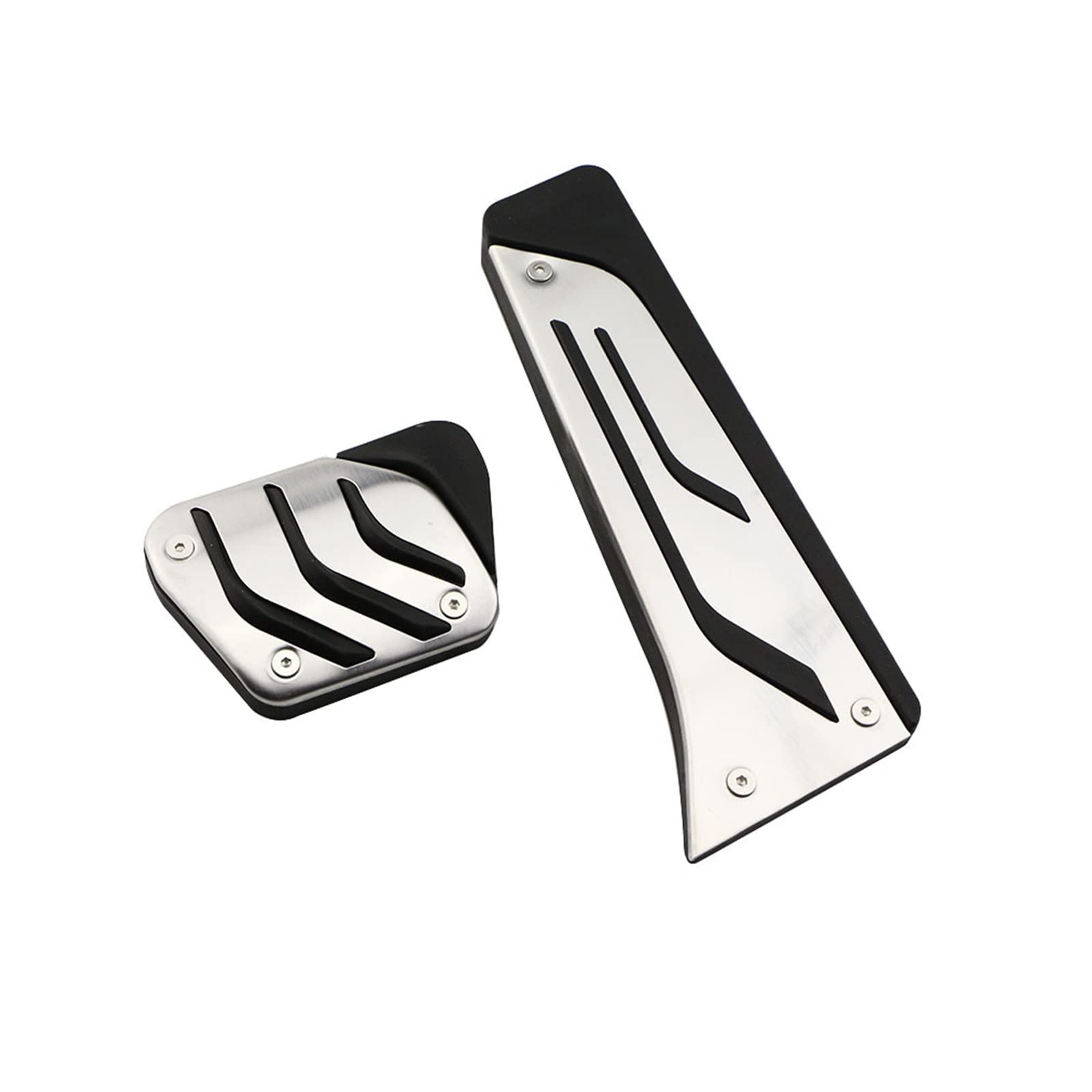VSATA Auto Gas Kraftstoff Bremse Bremspedal Pad Fit for BMW F20 F30 F31 116i 118i 120i 125i 316i 318d 318i 320i 328i 335i 1 3 Serie Pedalabdeckungen für Autos (Size : AT 2 Pieces) von VSATA