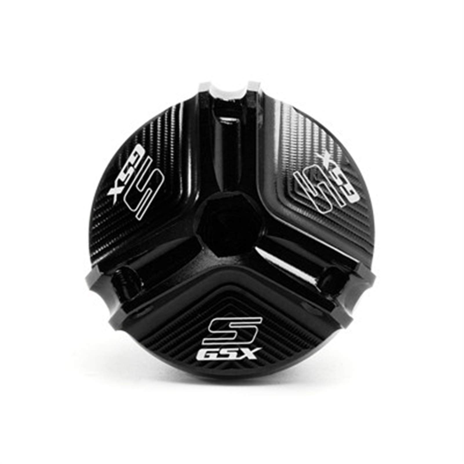 VSKTE FIT FÜR SUZUKI GSX-S 1000 GSXS 750 GSX S 1000 F 2010-2021 Motorrad-Zubehör-Motoröl-Filter-Becher-Stecker-Abdeckungsschraube Schutz (Color : Black) von VSKTE