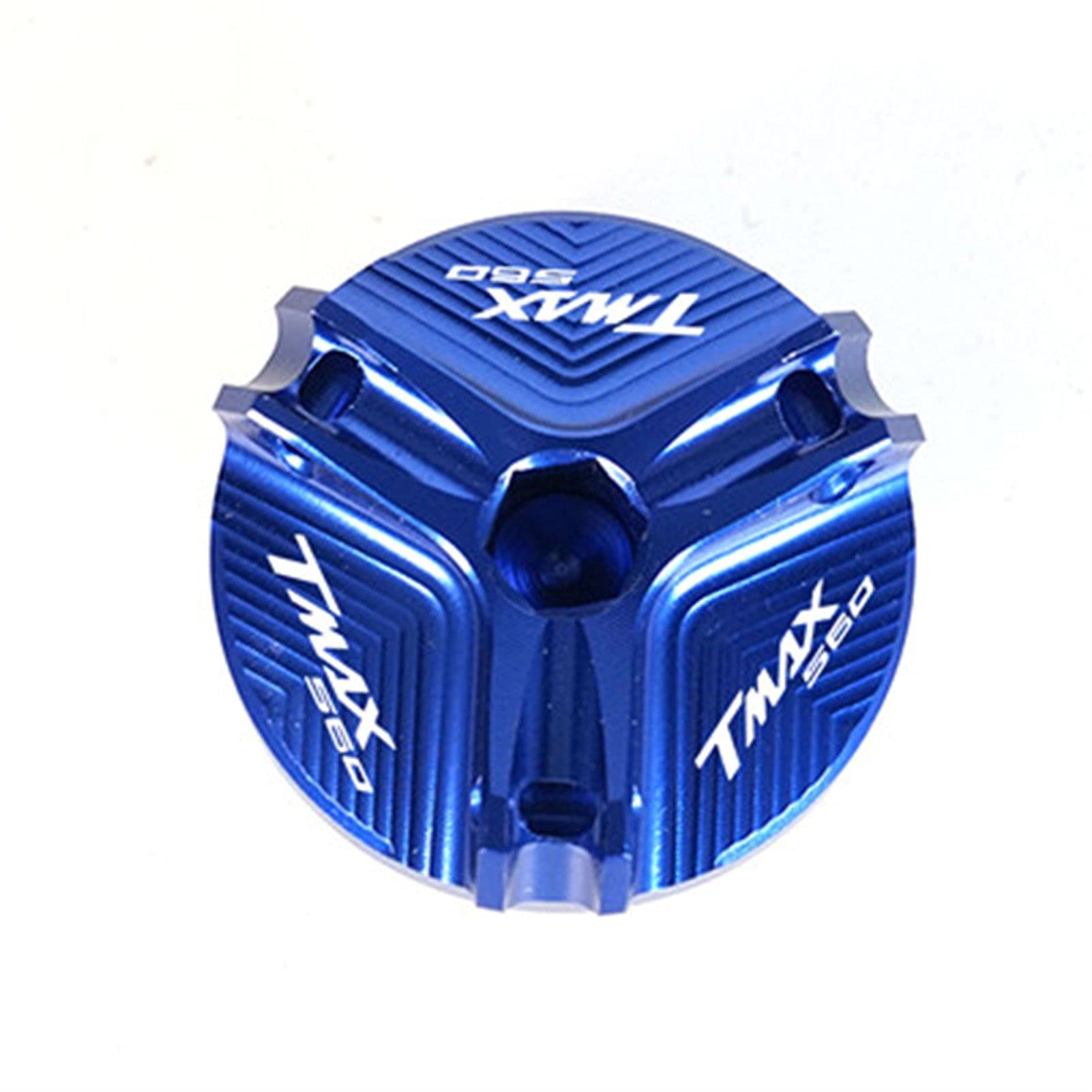 VSKTE Motorrad CNC-Zubehör CNC-Motoröl-Tasse Öl-Füllkappe-Abdeckungstecker Für Yamaha Tmax 560 Tech Max Tmax Tmax560 2019 2020 Tankkappen (Color : Blue) von VSKTE