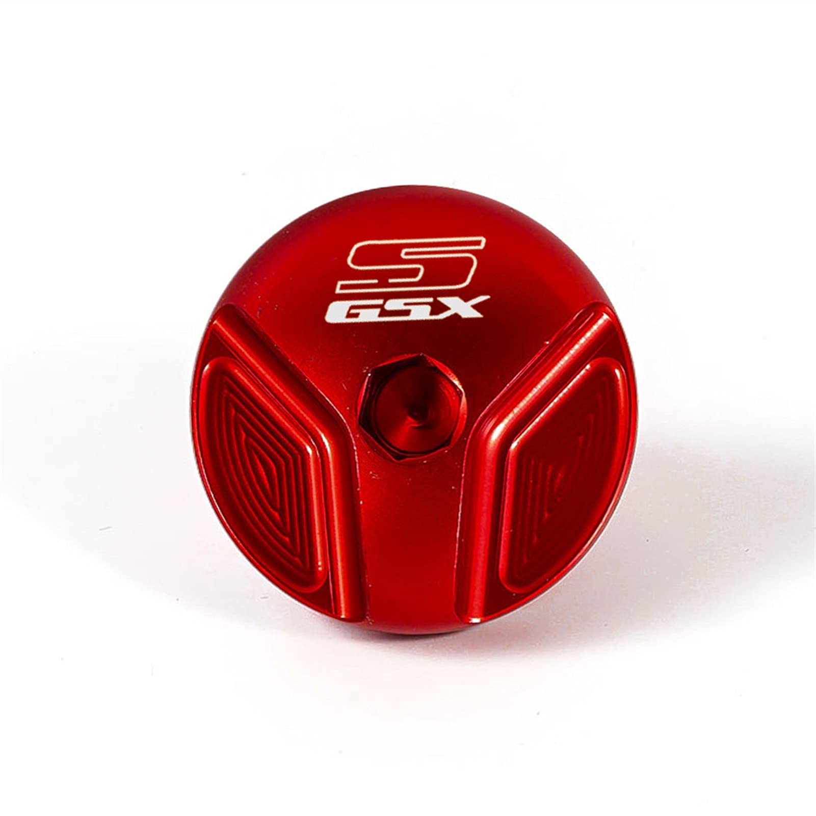 VSKTE Motorrad CNC Zubehör Filter Becher Stecker Abdeckung Schraube Fit for Suzuki GSXS 750 1000 GSX-S 125 150 1000F (Color : Red) von VSKTE
