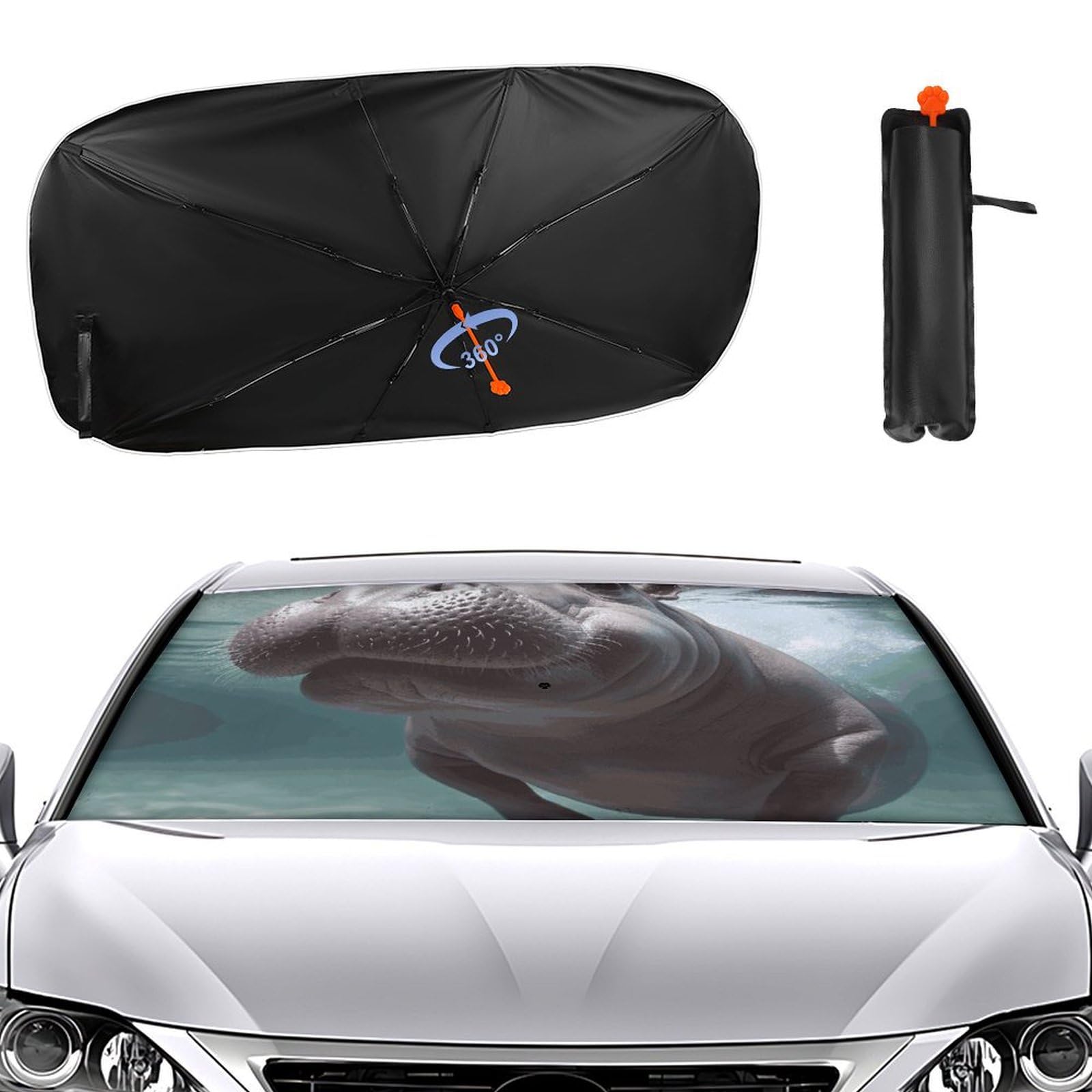 Windschutzscheiben-Sonnenschutz, Auto-Frontscheibe, Sonnenschutz, Regenschirm, 2024, verbesserter Sonnenschutz, Tauchen, Nilpferd, Sonnenschutz, Auto-Blocker, Fenster-Sonnenschutz Windschutzscheiben-Sonnenschutz, Auto-Frontscheibe, Sonnenschutz, Regenschirm, 2024, verbesserter Sonnenschutz, Tauchen, Nilpferd, Sonnenschutz, Auto-Blocker, Fenster-Sonnenschutz von VTCTOASY