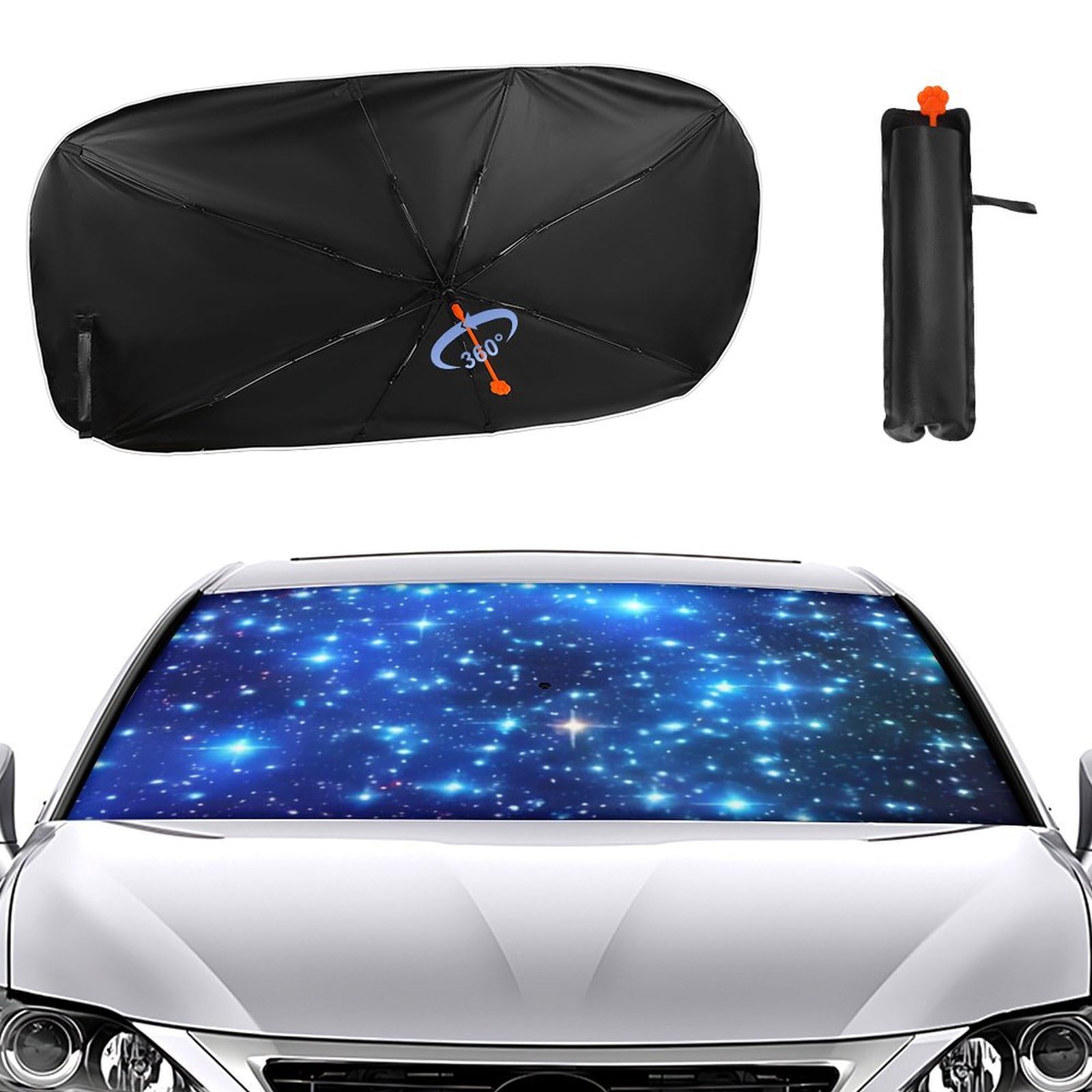 Windschutzscheiben-Sonnenschutz, Auto-Frontscheibe, Sonnenschutz, Regenschirm 2024, verbesserter Sonnenschutz, Galaxie, Sterne, Auto-Blocker, Fenster-Sonnenschutz Windschutzscheiben-Sonnenschutz, Auto-Frontscheibe, Sonnenschutz, Regenschirm 2024, verbesserter Sonnenschutz, Galaxie, Sterne, Auto-Blocker, Fenster-Sonnenschutz von VTCTOASY