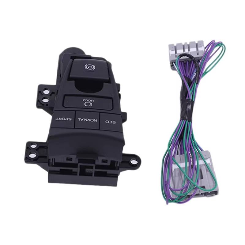 Auto Druckschalter Kompatibel Mit Toyota Für Camry 2018 2019 Xv70 V70 ECO Modifikation Elektronischer Bremsschalter P-Schalter Handbremsknopf von VVBNIN