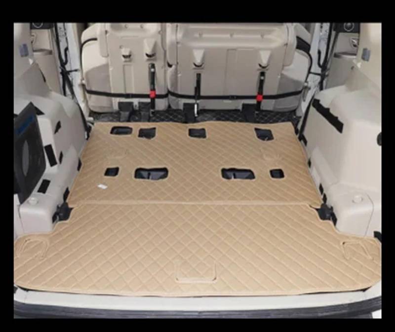 Kompatibel Mit Mitsubishi Für Pajero V97 Für V93 Für V73 2012 2013 2014 2015 2016 2017 2018 Kofferraummatten Kofferraumteppiche Autozubehör Innenausstattung Heckkofferraummatte(Beige,Size1) von VVBNIN