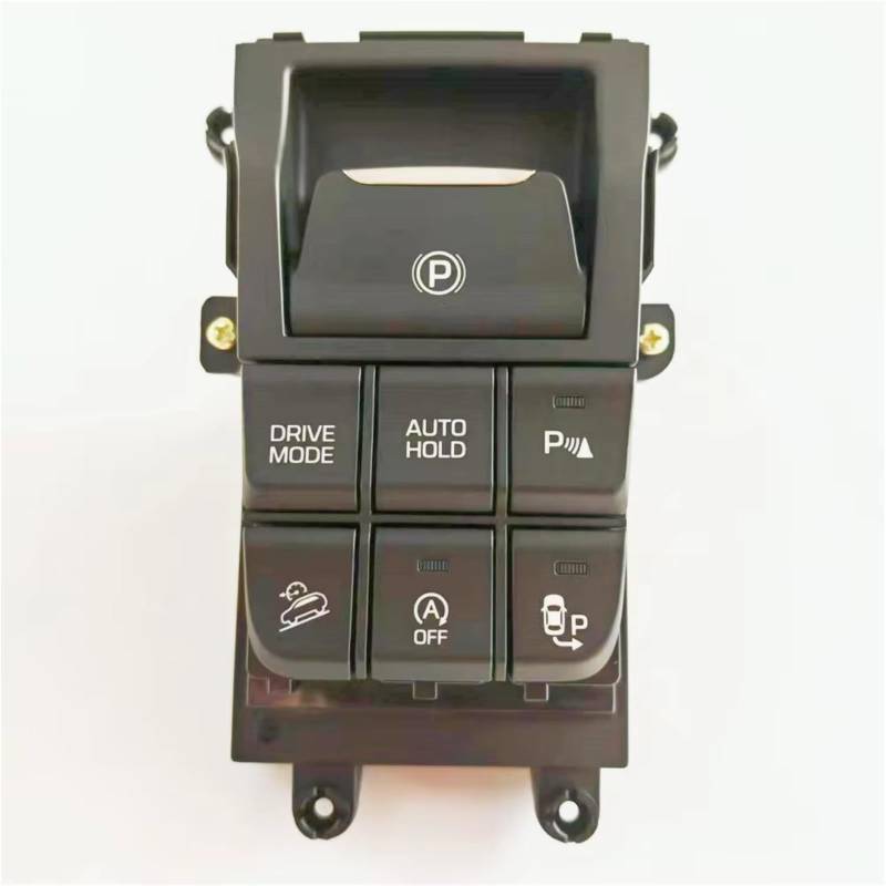 VVBNIN Auto Druckschalter Kompatibel Mit Hyundai Für Tucson 2016 2017 93300D3000 Elektronischer Handbremsschalter Kompletter Flow-Konsolenschalter 93300-D3000 von VVBNIN