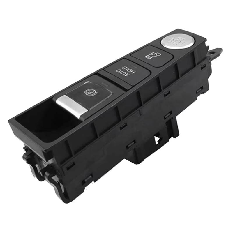 VVBNIN Auto Druckschalter Kompatibel Mit Passat Für B7 Für CC 2012 2013 2014 2015 2016 2017 2018 3AD927137 Handbremstaste Auto-Hold-Schalter von VVBNIN