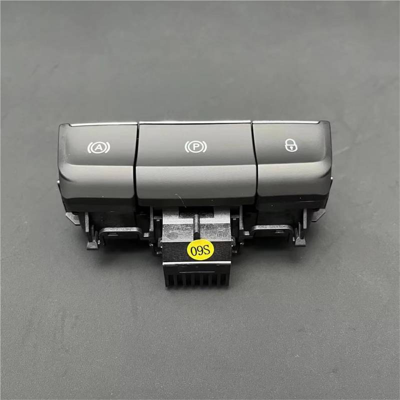 VVBNIN Auto Druckschalter Kompatibel Mit Skoda Für Superb 3 2016–2022, Elektronische Handbremse, Parkbremsschalter, Motor-Start-Stopp-Schalter, 3V0927225B 3V0 927 225 von VVBNIN