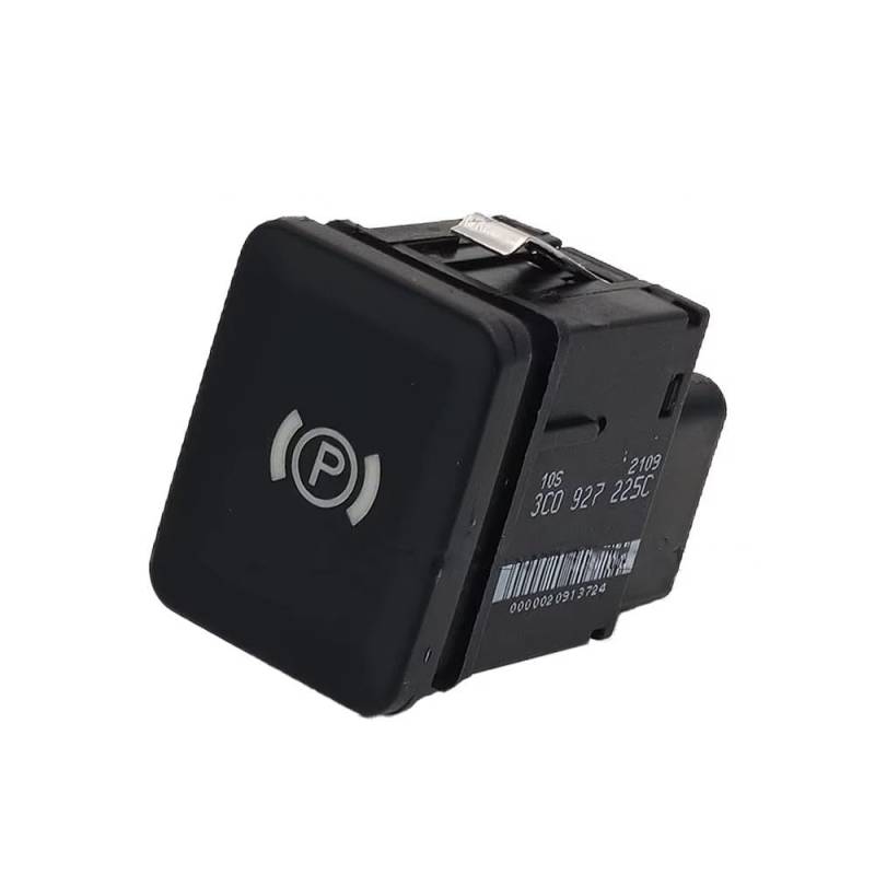 VVBNIN Auto Druckschalter Kompatibel Mit VW Für Passat B6 R36 C6 Für Cc 3C0927225C Handbremse Taste Schalter Zubehör Auto Auto Parkplatz Brems Schalter von VVBNIN