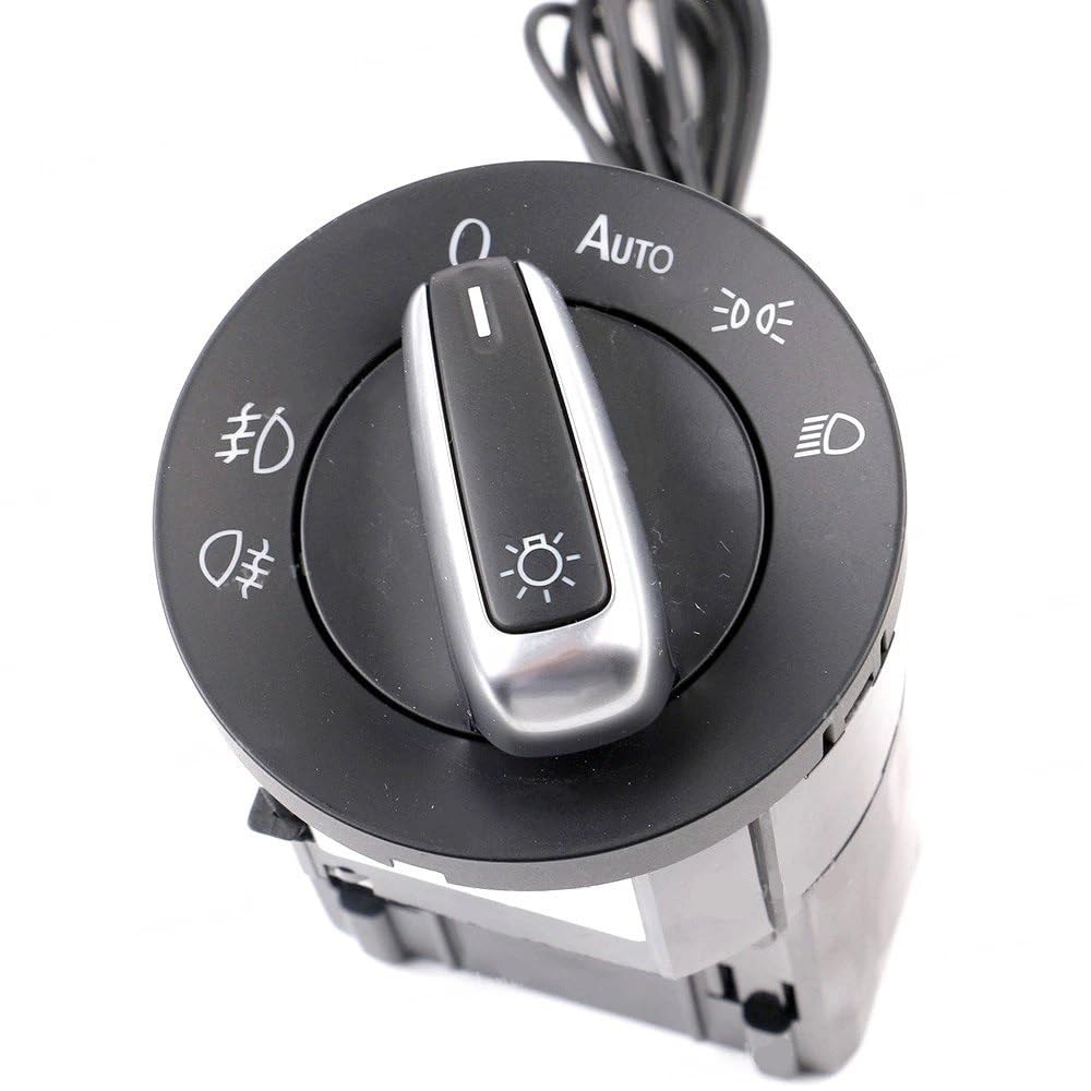 VVBNIN Auto Lampensteuerungsschalter Kompatibel Mit VW Für J&etta 1,6 L 2011 2012 2013 2014 Für Passat Für B5 Für Golf MK4 Auto Scheinwerfer Lampe Schalter Knopf Licht Sensor VVBNIN Auto Lampensteuerungsschalter Kompatibel Mit VW Für J&etta 1,6 L 2011 2012 2013 2014 Für Passat Für B5 Für Golf MK4 Auto Scheinwerfer Lampe Schalter Knopf Licht Sensor von VVBNIN