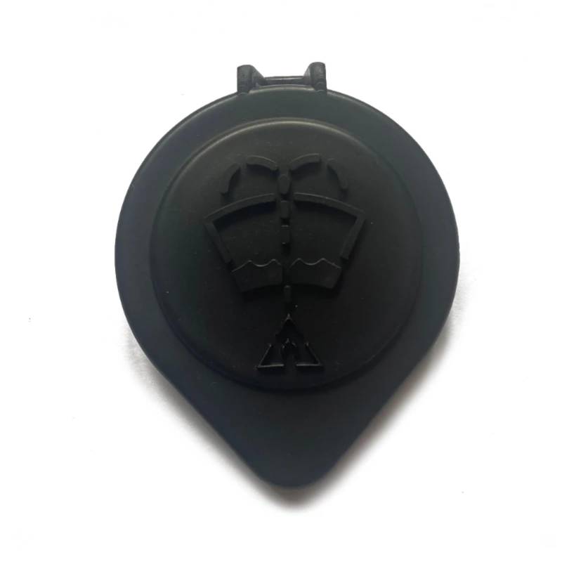VVBNIN Kompatibel Mit 1 2011 Scheibenwischer-Waschflüssigkeitsbehälter-Abdeckung Wassertank-Flaschendeckeldeckel OEM: 61661379054 Auto Scheibenwaschkappe(Black,1 Pcs) von VVBNIN