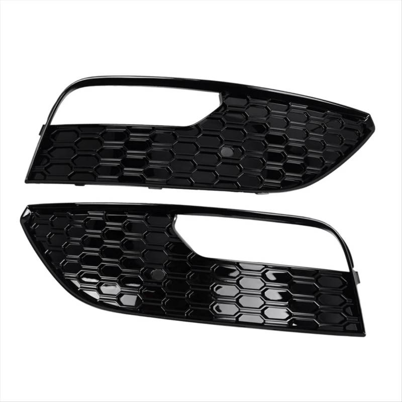 VVBNIN Kompatibel Mit A3 2012 2013 2014 2015 2016 2 Stück Auto Frontstoßstange Nebelscheinwerfer Grill Zierblenden 8V3807681 8V3807682 Auto Zubehör von VVBNIN