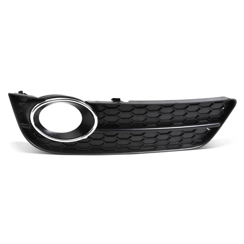 VVBNIN Kompatibel Mit A5 Für Sportback 2008 2009 2010 2011 Auto-Frontstoßstange Nebelscheinwerfer Lampengitter Grillabdeckung Schwarz 8T0807681 8T0807682 Auto Zubehör(Only Right) von VVBNIN