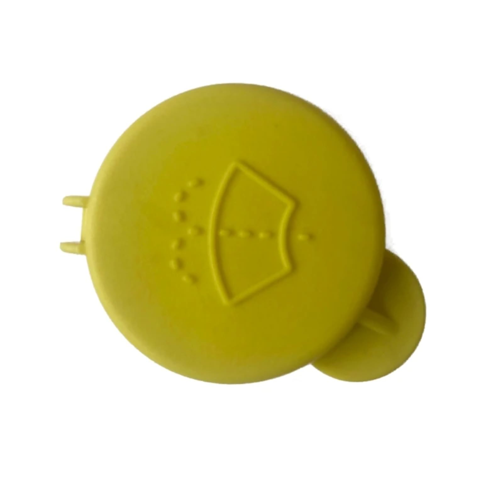 VVBNIN Kompatibel Mit Fiesta 2005 2006 2007 2008 Auto-Scheibenwischer-Waschflüssigkeitsbehälterdeckel OEM: 5S6117632AB Auto Scheibenwaschkappe(Yellow) von VVBNIN