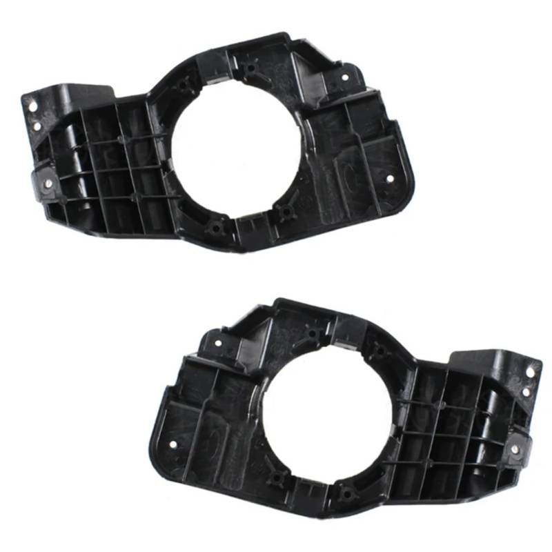 VVBNIN Kompatibel Mit Ford Für Explorer 2011 2012 2013 2014 2015 Frontstoßstange Nebelscheinwerfer Halterung Kühlergrill Lampenabdeckung Rahmen BB5Z-15266A BB5Z-15266B Auto Zubehör(Left and Right) von VVBNIN
