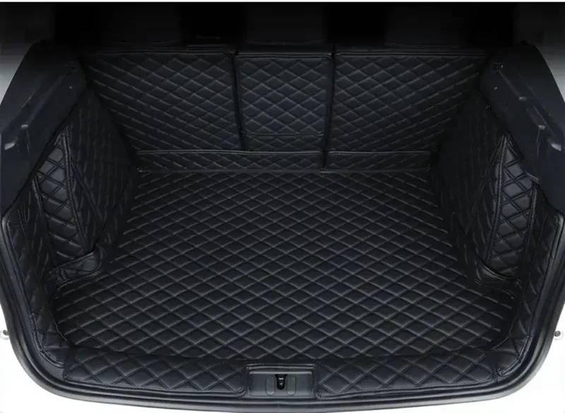 VVBNIN Kompatibel Mit Hyundai Für Tucson NX4 2022 2023 Kofferraummatten Autozubehör Aufbewahrungsauflage Auto All-Inclusive Kofferraummatte Gepäckauskleidung Teppich Heckkofferraummatte(Black,Size3) von VVBNIN