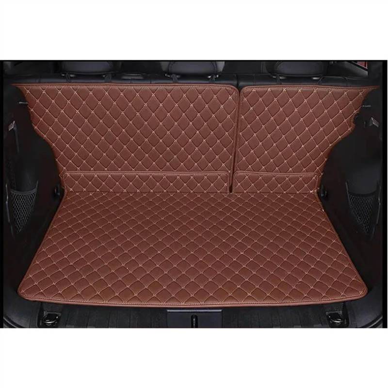 VVBNIN Kompatibel Mit Jeep Für Renegade 2015 2016 2017 2018 2019 2020 2021 Kofferraummatten Liner Matten Kofferraumteppiche Autobodenschutzschale Zubehör Heckkofferraummatte(Brown,Size2) von VVBNIN