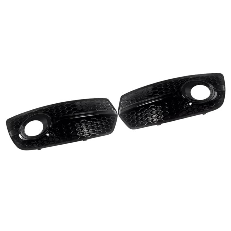 VVBNIN Kompatibel Mit Q5 2009 2010 2011 2012 Auto-Frontstoßstange, Nebelscheinwerfer-Abdeckung Nebelscheinwerfer Kühlergrill Rahmen Kühlergrill Auto-Zubehör 8R0807682A01C Auto Zubehör von VVBNIN