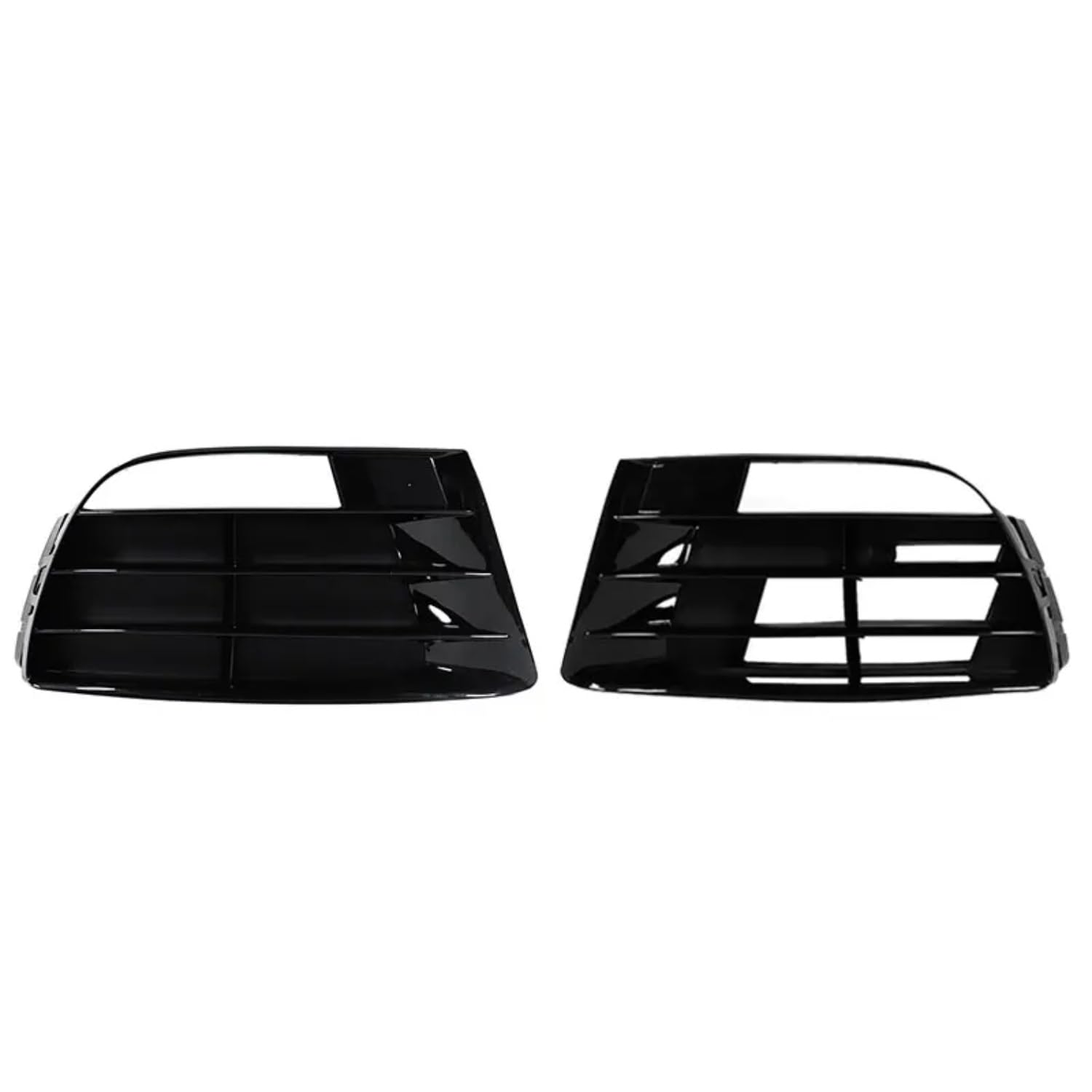 VVBNIN Kompatibel Mit Vw Für Scirocco R 2009 2010 2011 2012 2013 2014 Auto Frontstoßstange Nebelscheinwerfer Lampenabdeckung Grill Grille Zubehör Auto Zubehör(1 Pair) von VVBNIN