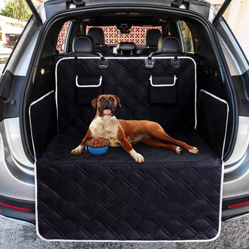 VVBUG Kofferraum Schutzmatte Hund für Opel Astra 1.6 CDTI ecoFLEX Dynamic, Haustier Laderaumabdeckung Kofferraummatte Kofferraumschutz Hund von VVBUG