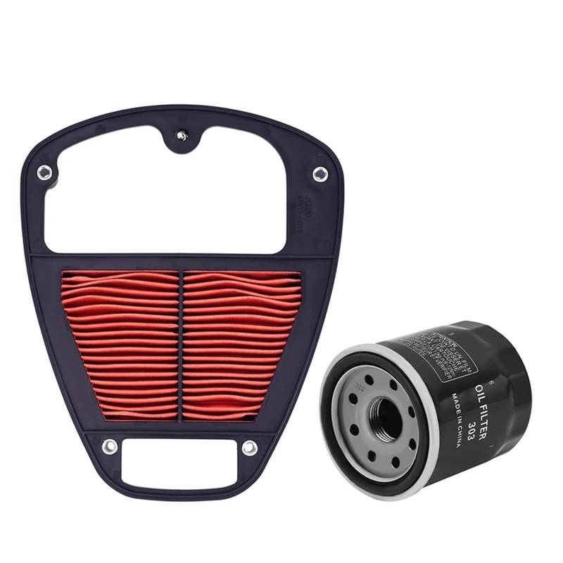 Motorrad Luftfilter & Ölfilter & Zündkerze for VN900 Vulcan 900 Custom Classic LT 2006-2023 SE Special Edition(AirFilter Oil Filter) von VVCLUNFR