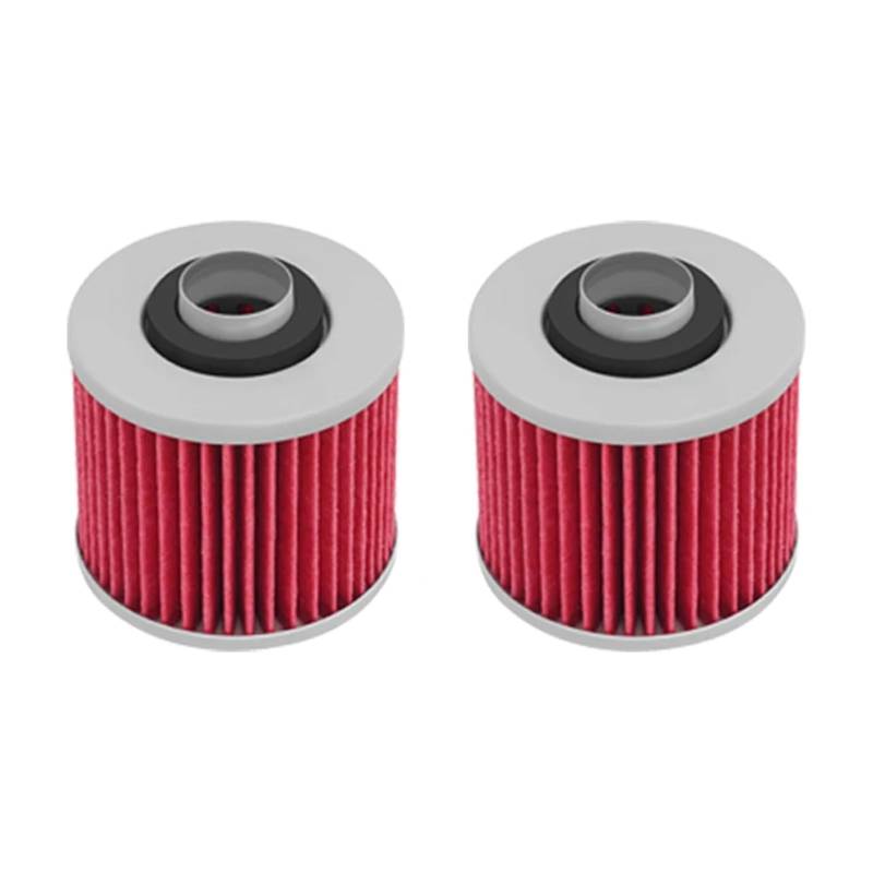 Motorrad Öl Filter for XT250 XT400 XT500 XT550 XT600 XT660R XT660X XT600E XT600Z Tenere XTZ660 XTZ750(2 Pcs) von VVCLUNFR