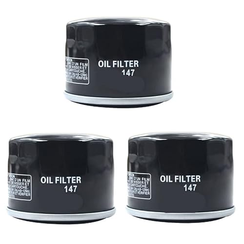 Motorrad-Ölfilter-Reiniger for RSG90GT RST90GT RST90TF RST90TFL RST90TFY RS VENTURE SR VIPER LTX RTX XTX SE 1049 2014(3 Pcs) von VVCLUNFR
