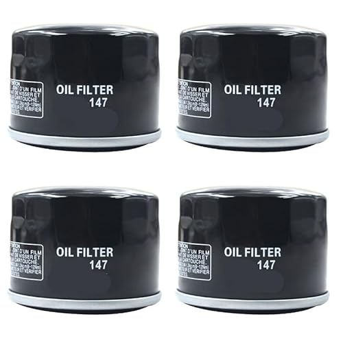 Motorrad-Ölfilter-Reiniger for RSG90GT RST90GT RST90TF RST90TFL RST90TFY RS VENTURE SR VIPER LTX RTX XTX SE 1049 2014(4 Pcs) von VVCLUNFR