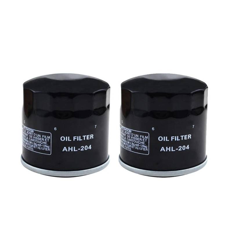 Motorrad Ölfilter for FJS400 FJS600 FSC600 GL1800A GL1800B GL1800HP GL1800HPN GL1800HPNA GL1800HPNM GL1800P CMX250C(2 Pcs) von VVCLUNFR