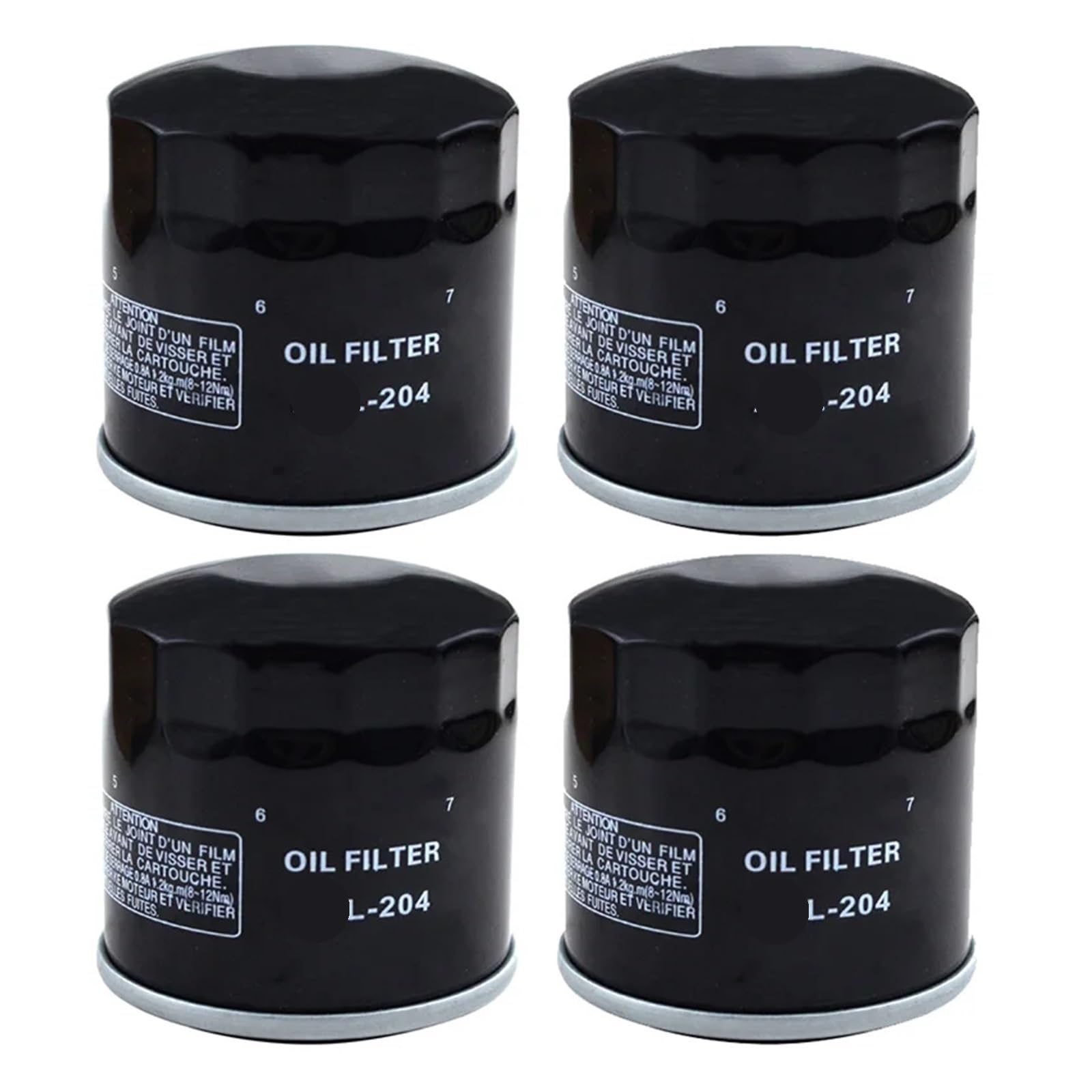Motorrad Ölfilter for VFR800A VFR800D VT1300 VT 1300 CR CRA CS CSA CT CTA VT13CX VT13CX VT750 VT 750 RS C C2 CA C2B(4 Pcs) von VVCLUNFR