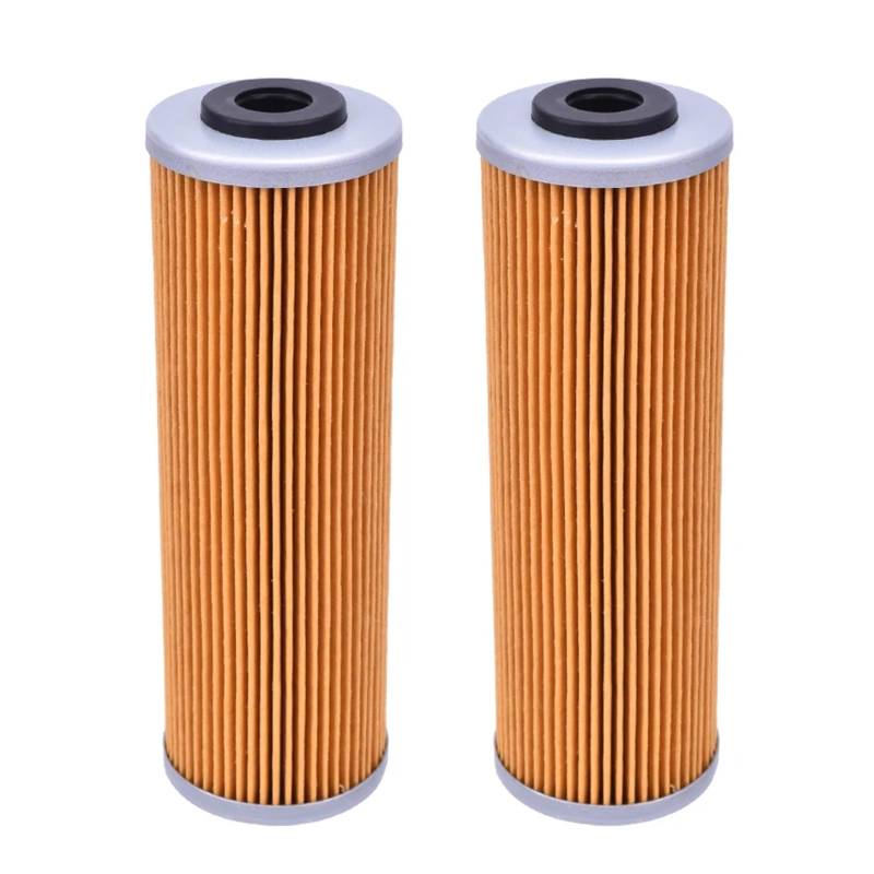 Motorteile Ölfilter for 1090 1190 Adventure RL 1190 RC8 R Track 1290 Super Adventure R TKC ST 1290 Super Duke GT 14-21(2pcs Yellow) von VVCLUNFR