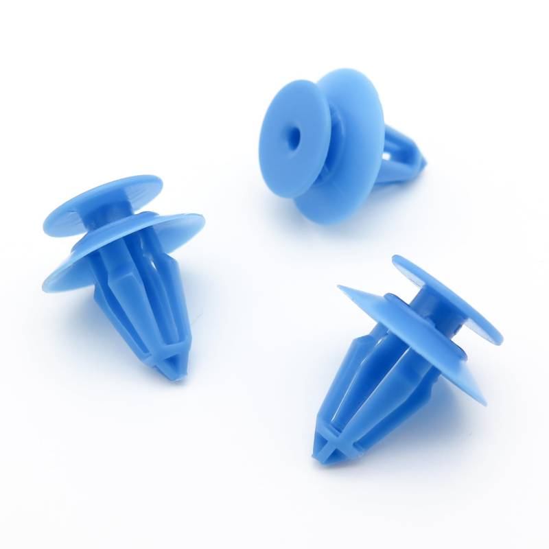 VVO Fasteners Kunststoff Vordertür Innenverkleidung Befestigungsclip Blau (10 Stück) von VVO