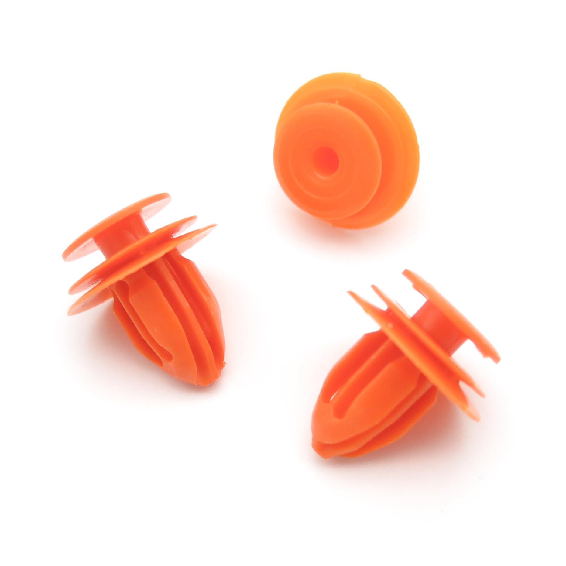 VVO Fasteners Windschutzscheiben-Clip aus Kunststoff, Orange, 10 Stück von VVO