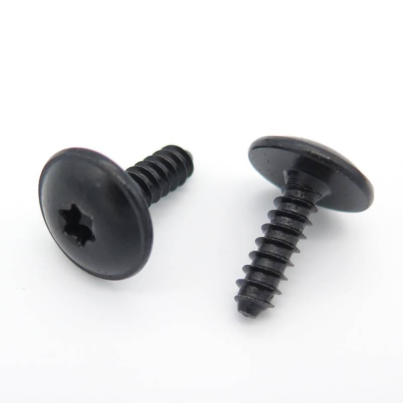 VVO Fasteners Metallschraube für Motorraum, Schwarz, 10 Stück von VVO